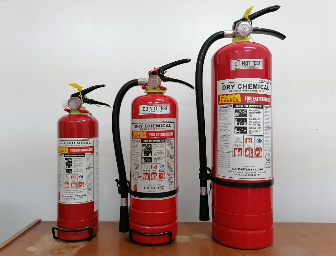 new fire extinguisher