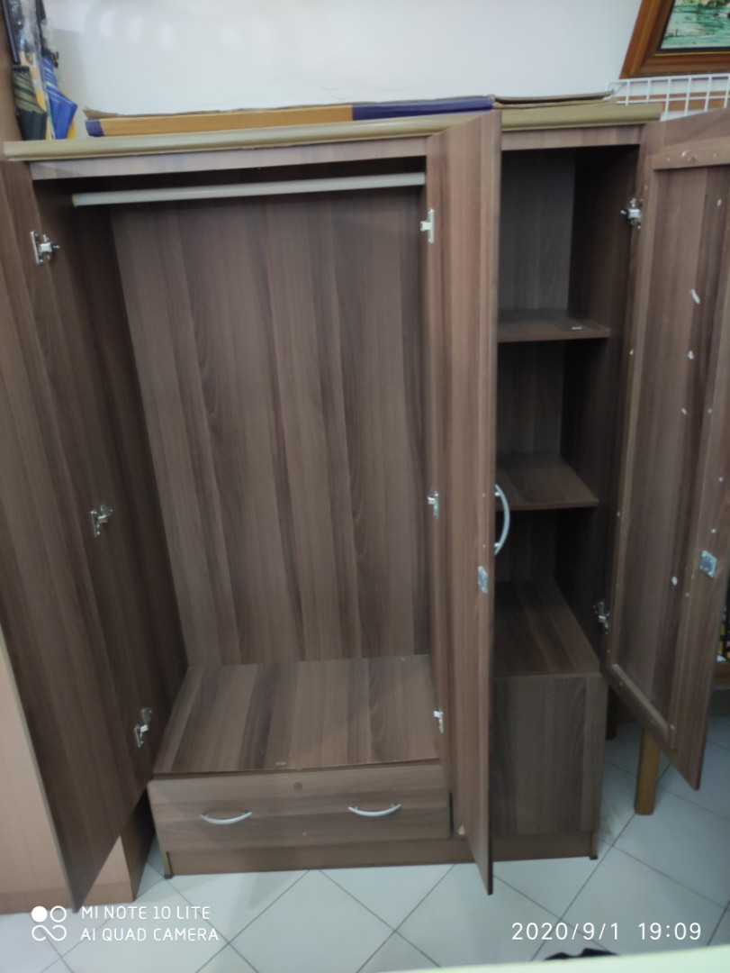 Cabinet Dresser With Mirror And Lock Sold Home Furniture Furniture Fixtures Shelves Drawers On Carousell