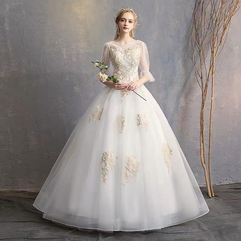 Elegant white ball gowns clearance