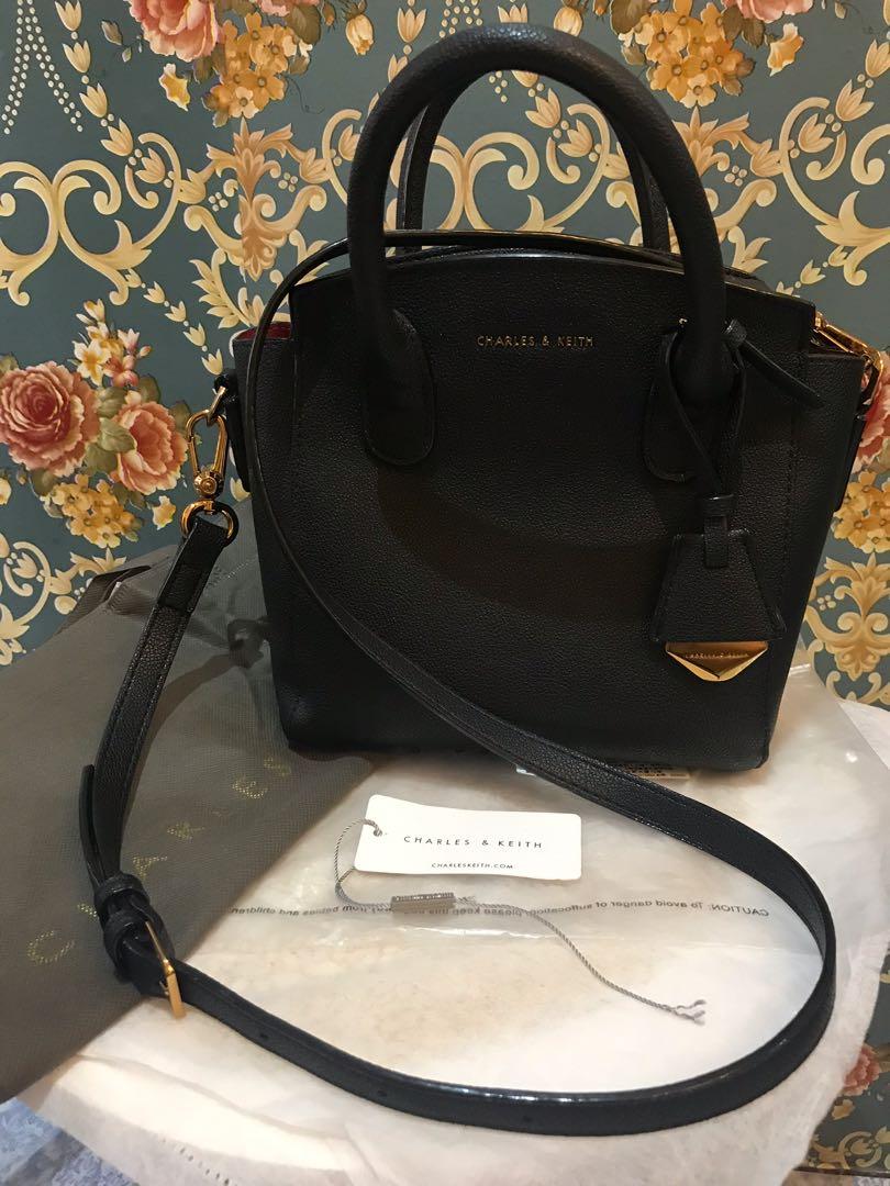 classic double top handle bag