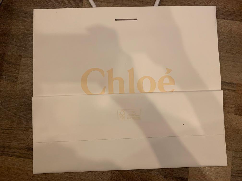 chloe paper bag