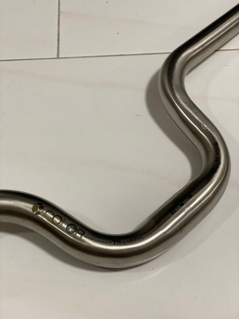 Handlebar outlet titanium brompton