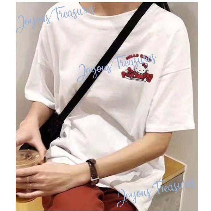 converse hello kitty shirt