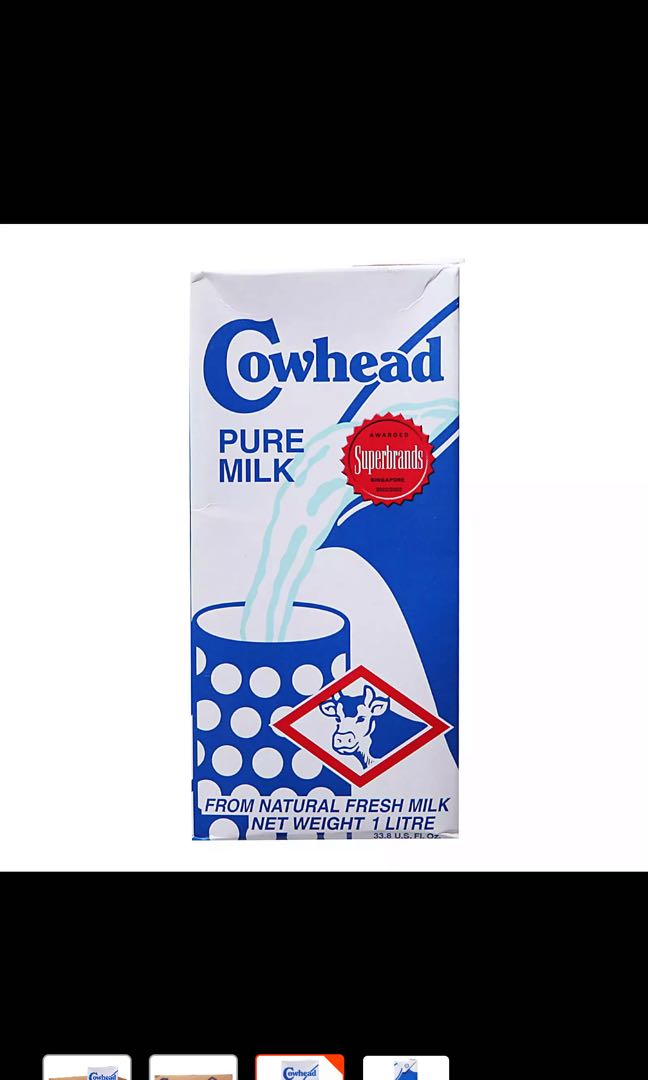 Cow head UHT milk, Health & Nutrition, Health Supplements, Health Food
