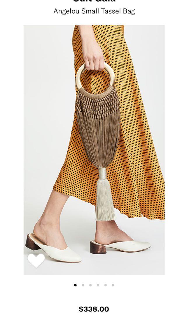 Cult Gaia Angelou Small Tassel Bag