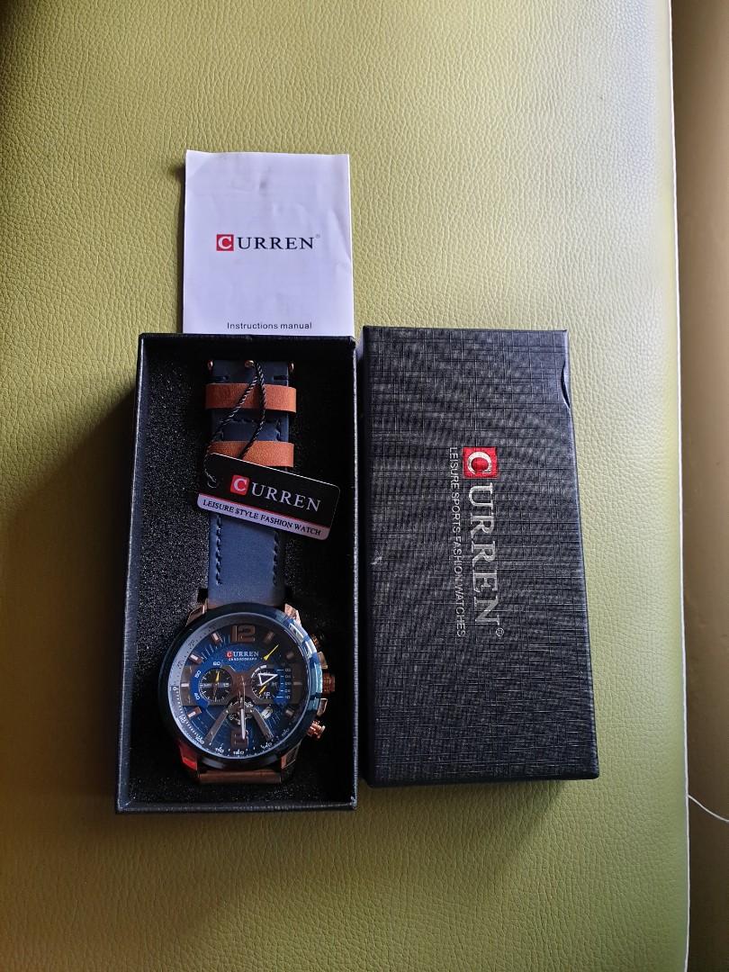 Curren Men s Watch Men s Fashion Watches Accessories Watches on Carousell