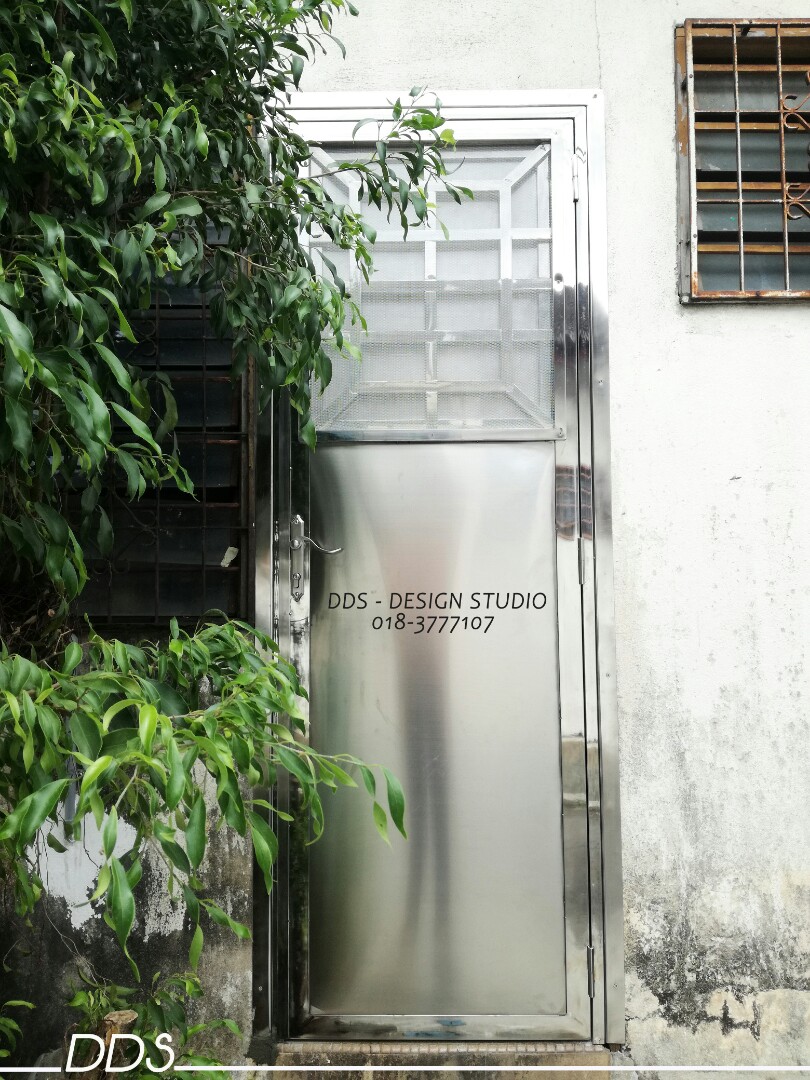Custom Stainless Steel Grill Door Furniture Home Living