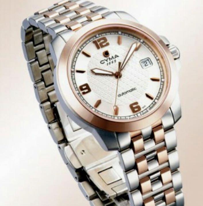 Cyma hotsell swiss made