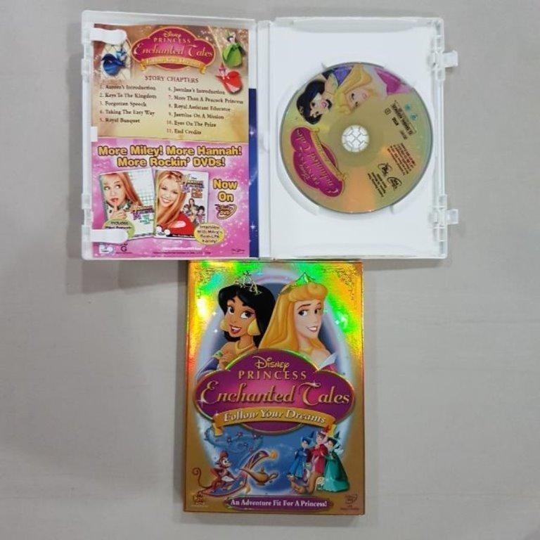 Disney Princess Enchanted Tales Follow Your Dreams Dvd Kids Hobbies