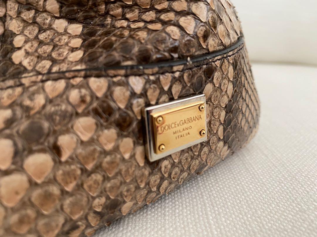 Dolce Gabbana Python Handbag Luxury Bags Wallets on Carousell