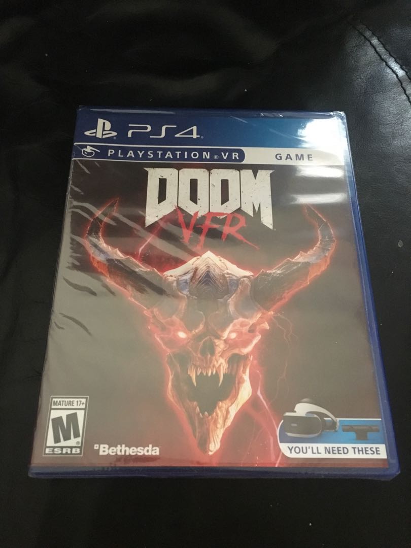 Doom VR for PS4 Video Gaming Video Games PlayStation on Carousell