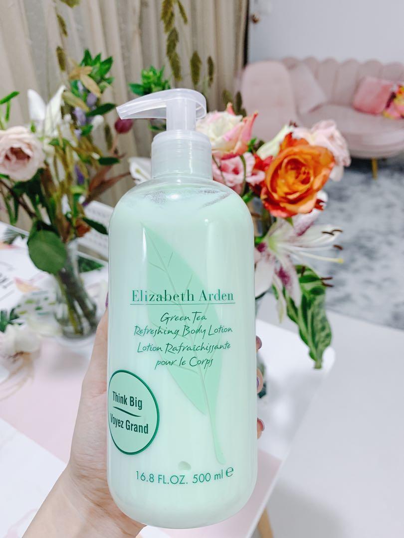 Elizabeth Arden green tea body lotion, Beauty & Bath & Body, Body Care on Carousell