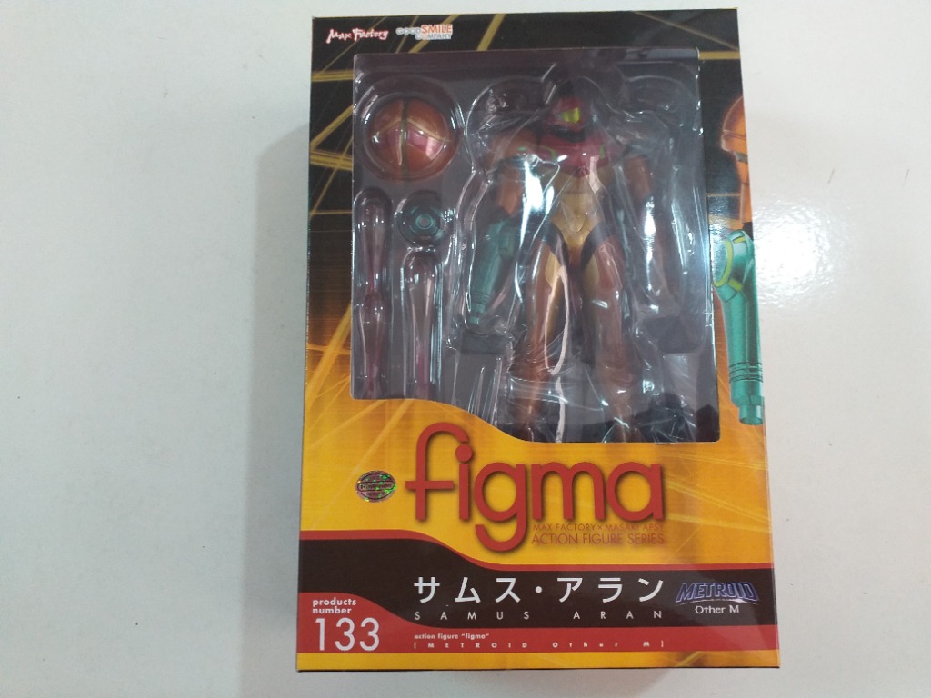 Figma 133 Metroid Other M Samus Aran Action Figure Hobbies Toys Toys Games On Carousell
