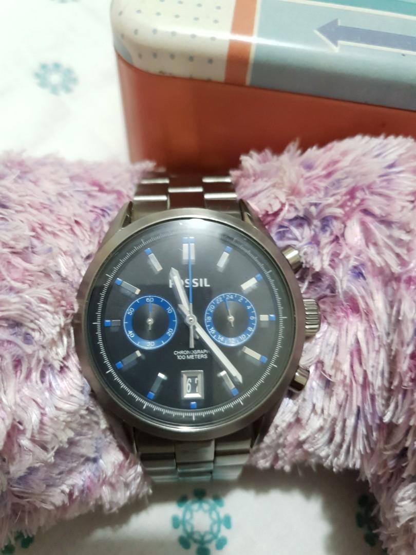 fossil del rey chronograph