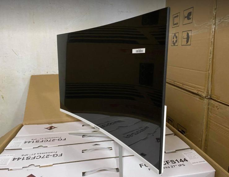 Fuzion 27inch 144hz Curved Gaming Monitor Computers Tech Parts Accessories Monitor Screens On Carousell