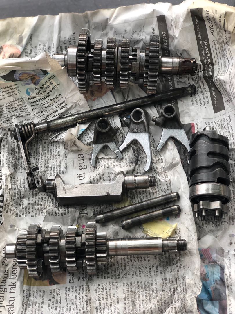 GearBox original moto Rxz For sale, Auto Accessories on Carousell