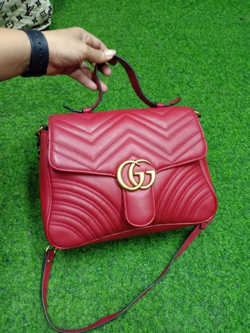 gucci marmont red
