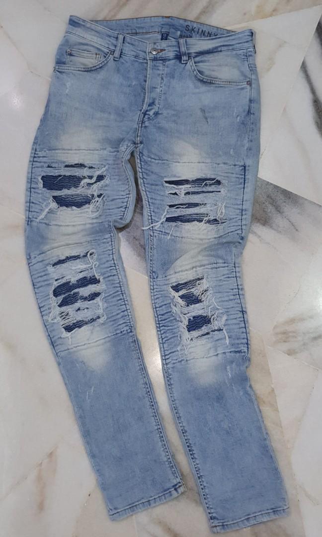 harga ripped jeans h&m