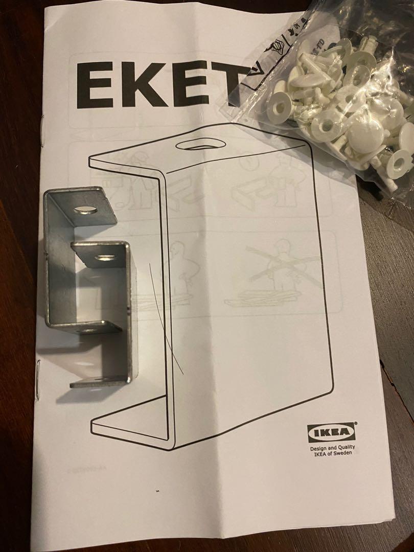 Ikea EKET Connectors, Furniture & Home Living, Furniture, Shelves