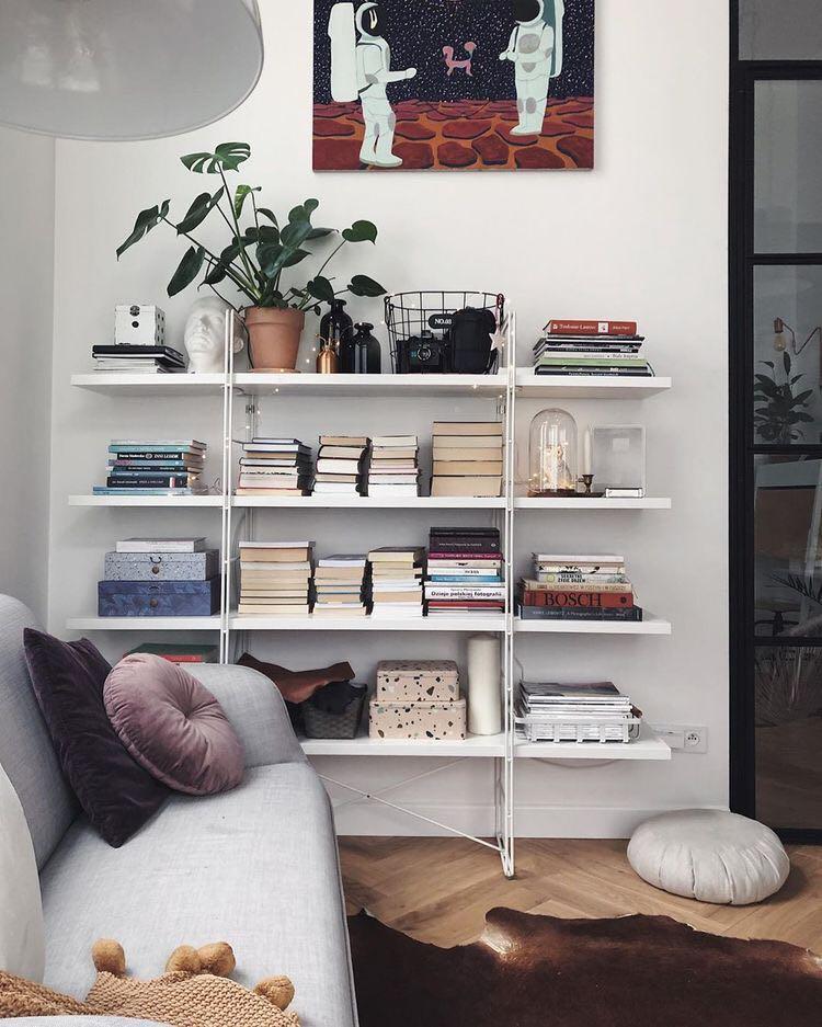 IKEA WHITE, Furniture & Home Living, Furniture, Shelves, & Racks on Carousell