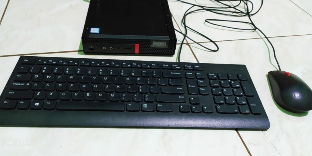 Jual Mini Pc Lenovo M720q Builtup 2nd Elektronik Komputer Desktop Di Carousell