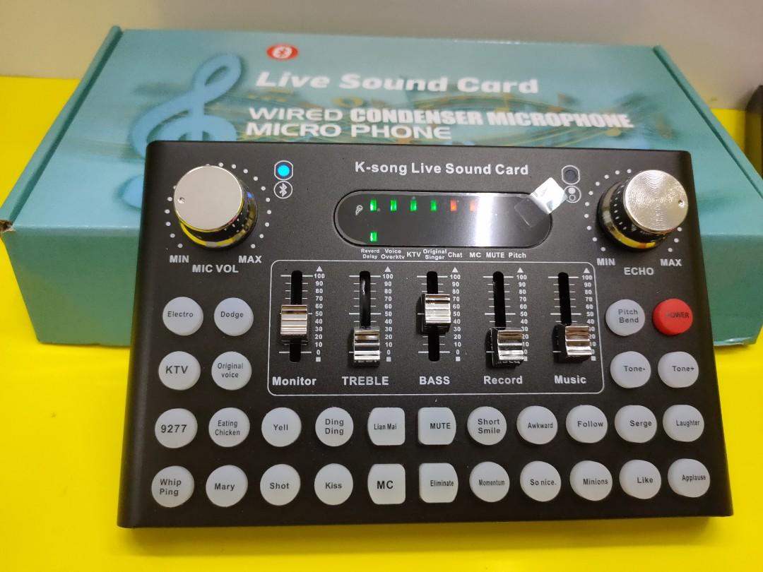 K SONG LIVE SOUND CARD SET, Electronics, Audio on Carousell