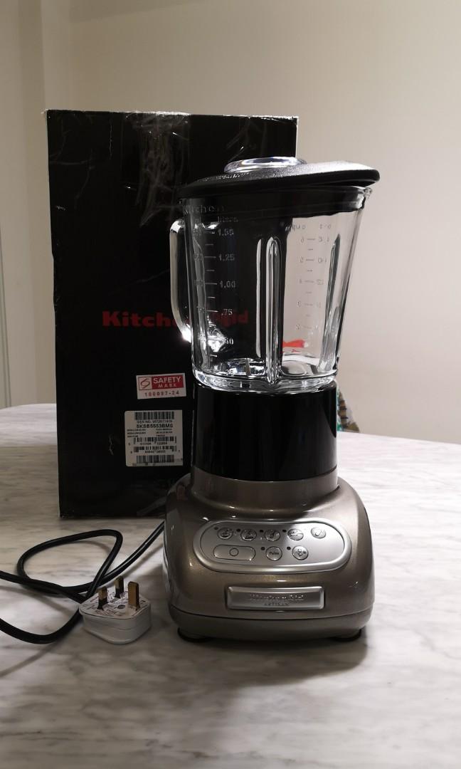 KitchenAid Blender with Glass Jar & Culinary Jar, TV & Home Appliances, Kitchen Appliances