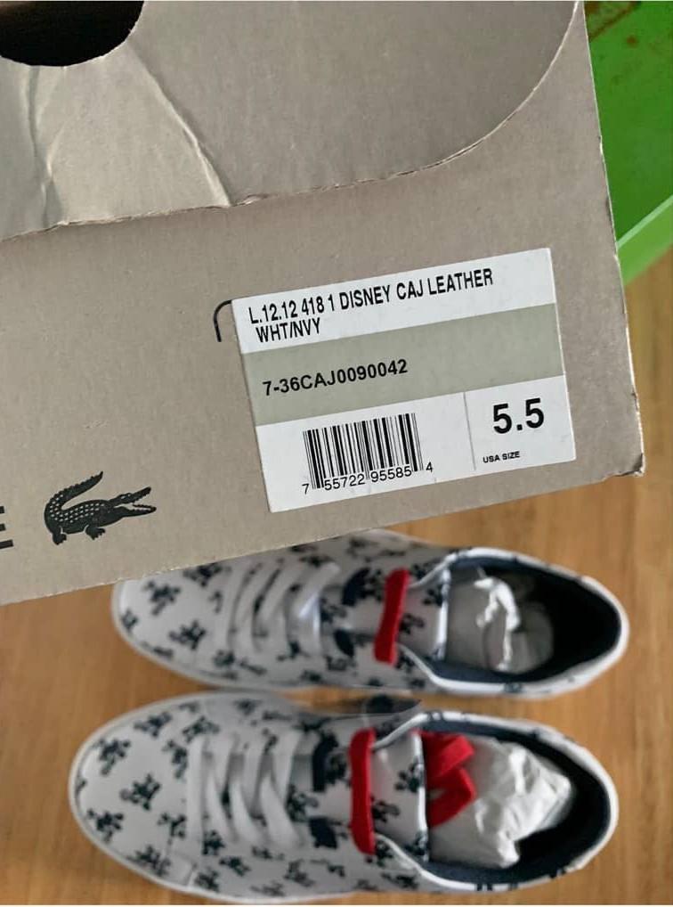 Lacoste mickey shoes store