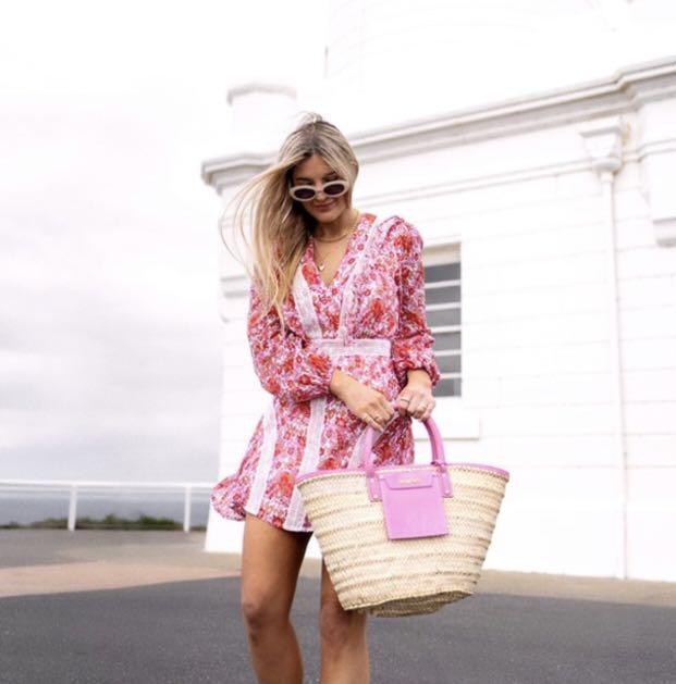 Stevie may cheap pink dress
