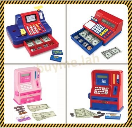 learning resources pretend & play teaching cash register