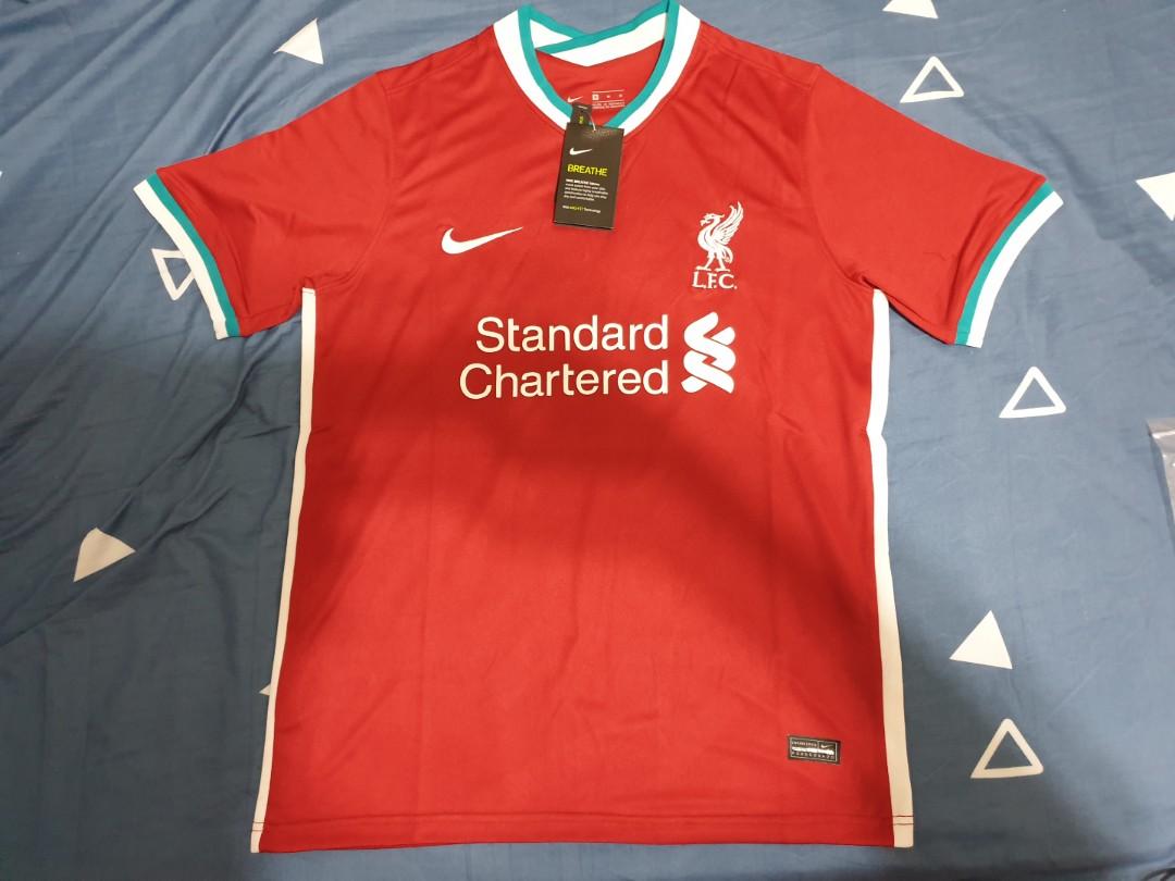Liverpool Fc 20 21 Home Jersey Sports Sports Apparel On Carousell