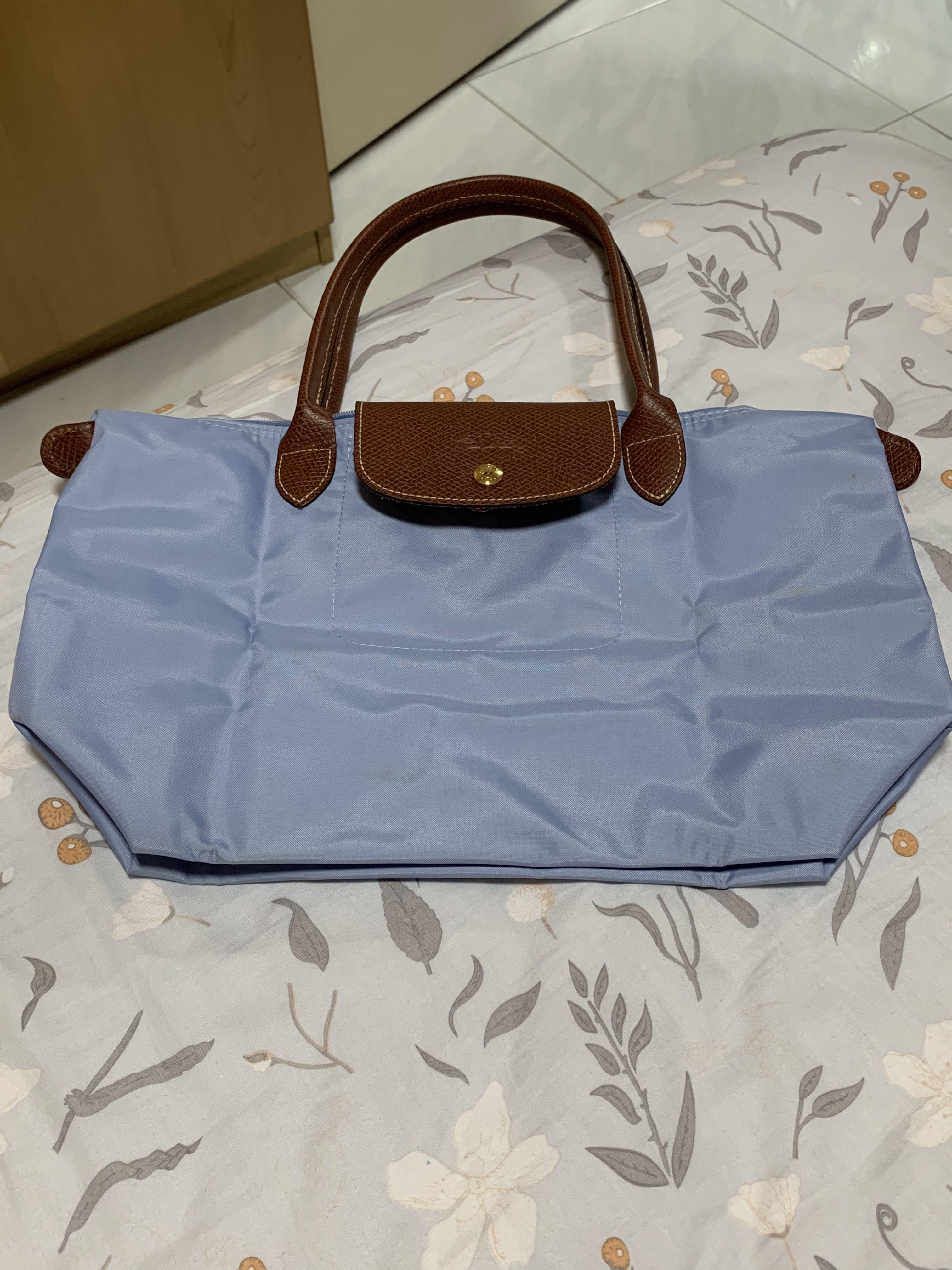 longchamp bag light blue
