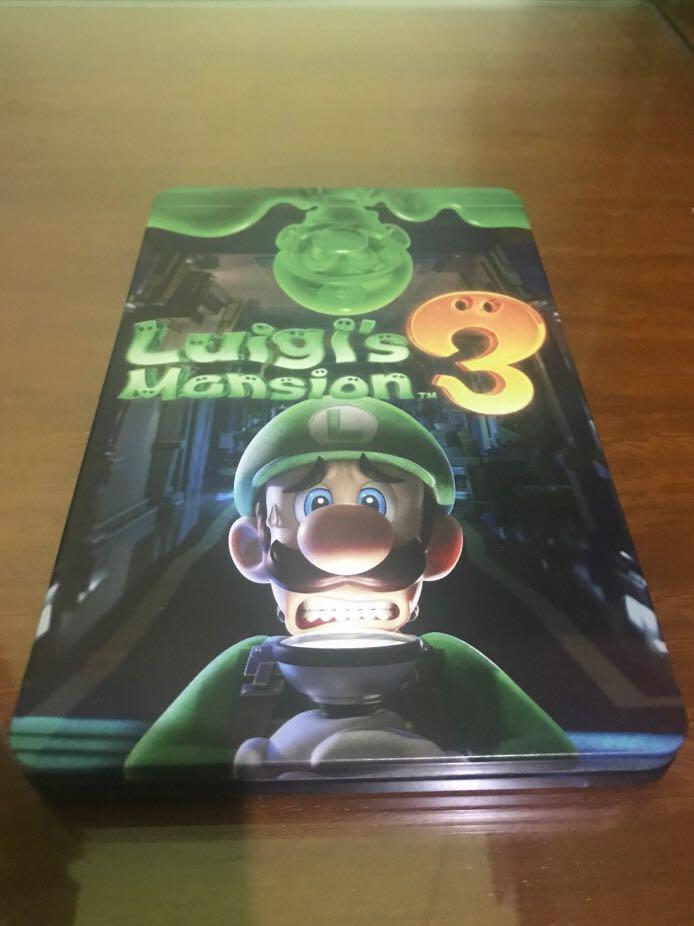 luigi's mansion 3 steelbook