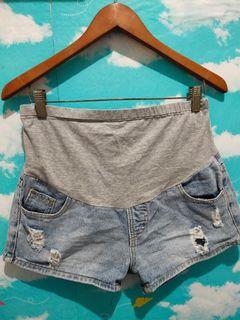 Maternity Denim Shorts