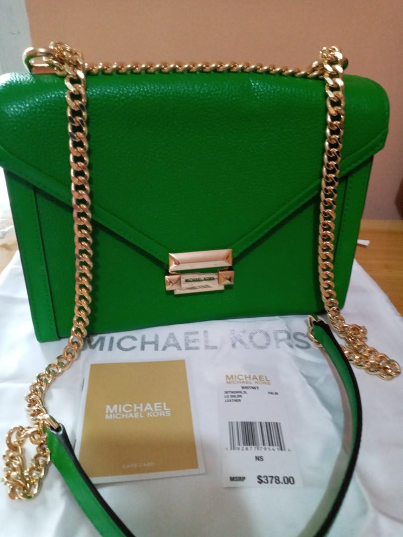 Michael kors whitney large leather best sale tote