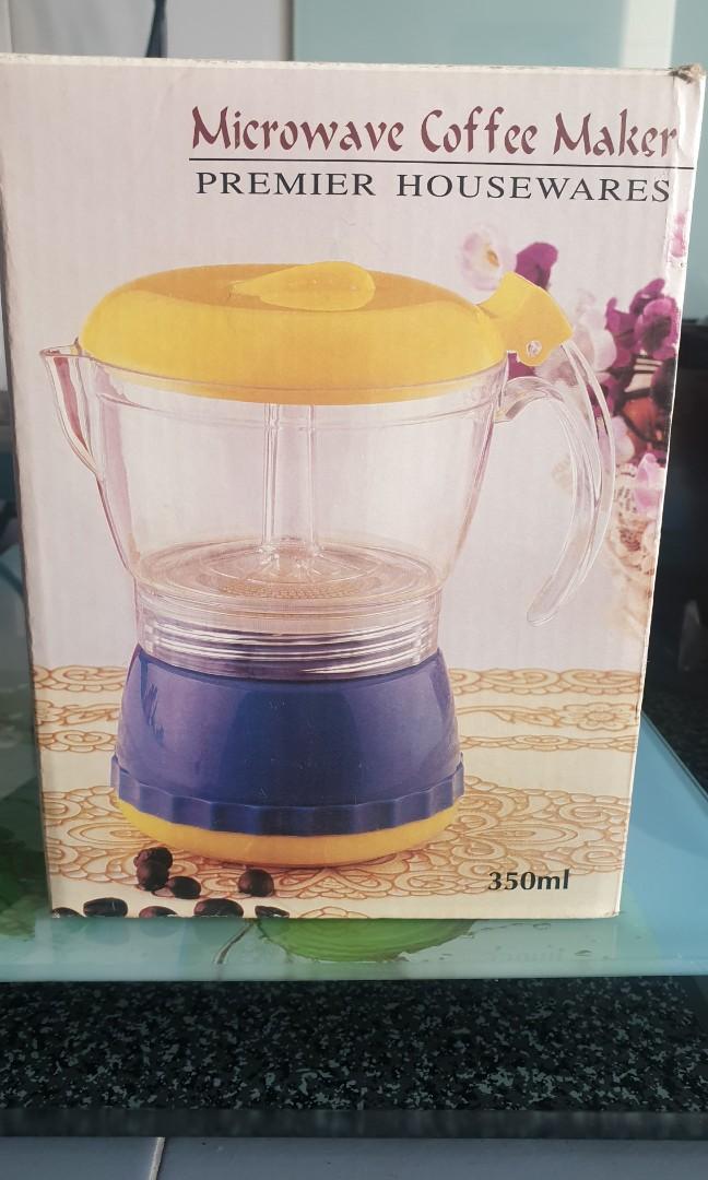 Microwave espresso top maker