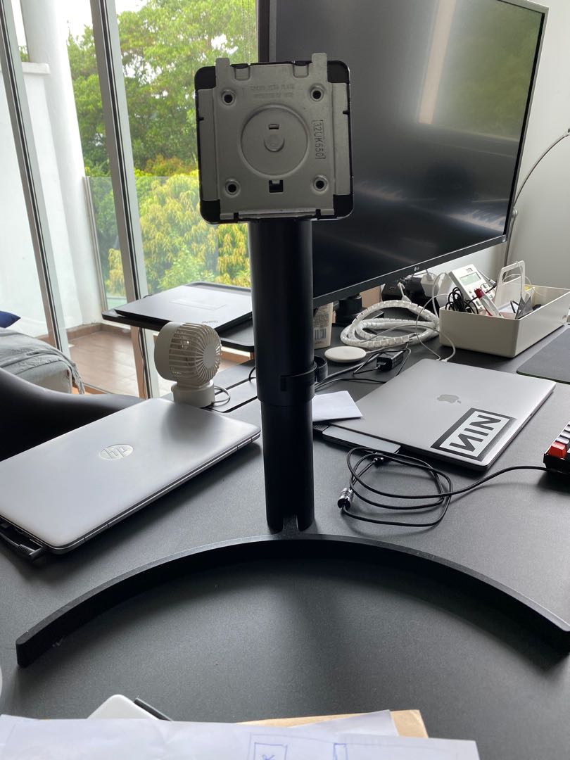 LG Monitor stand, Electronics, Computer Parts & Accessories on Carousell