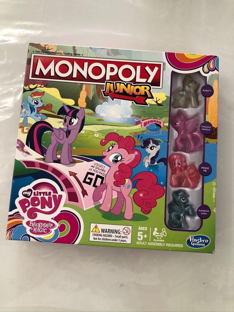 monopoly junior my little pony
