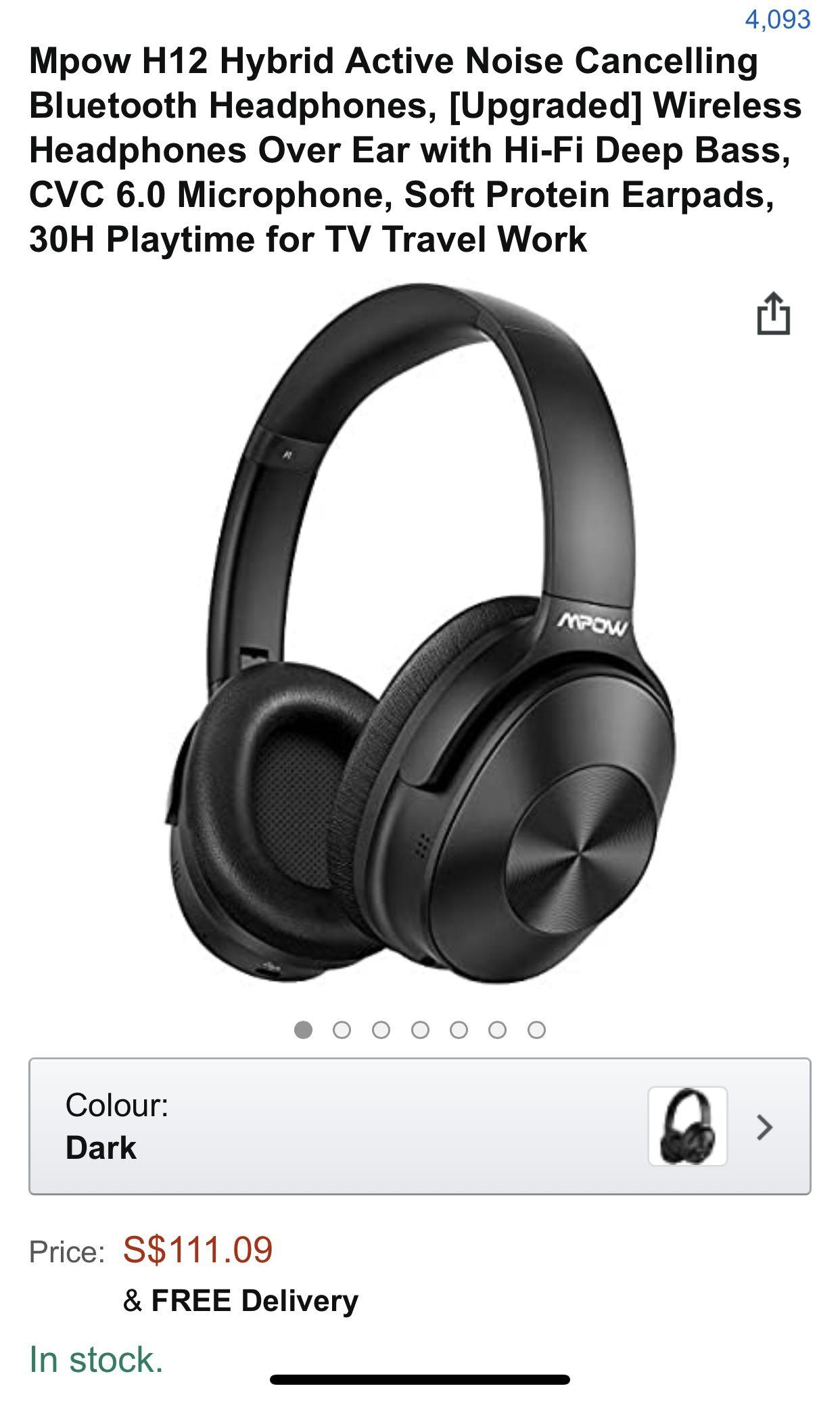 Mpow best sale h12 hybrid
