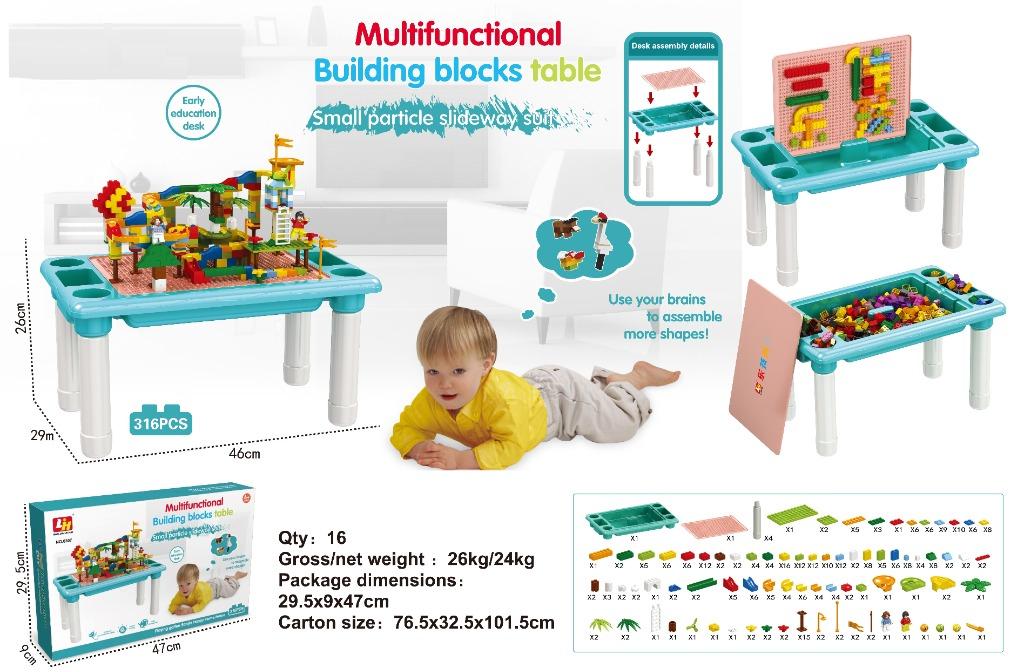 Multi-functional Building Blocks Table 