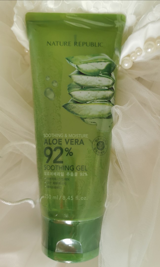 nature republic aloe vera gel tube