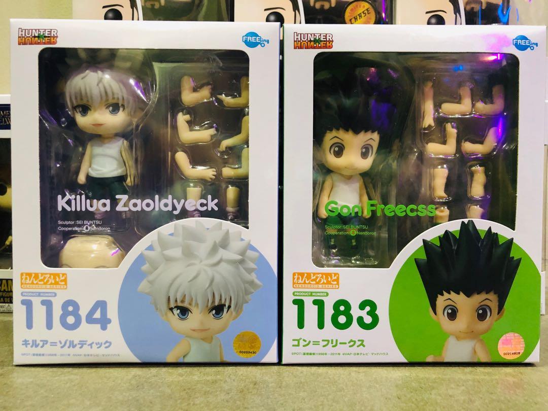 Nendoroid Gon Freecss Killua Toys Games Toys On Carousell A cute and posable nendoroid action figure of gon freecss from hunter x hunter is here courtesy of good smile company. nendoroid gon freecss killua