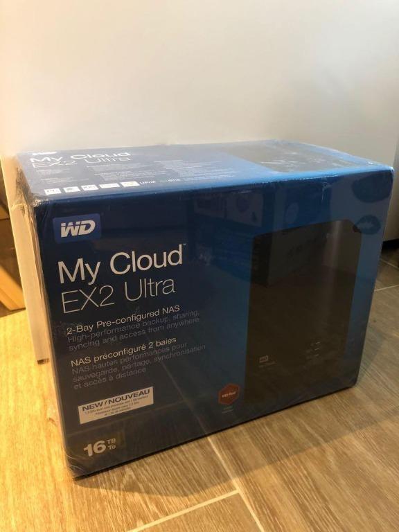 WD My Cloud Expert Series 16TB EX2 Ultra 2-Bay