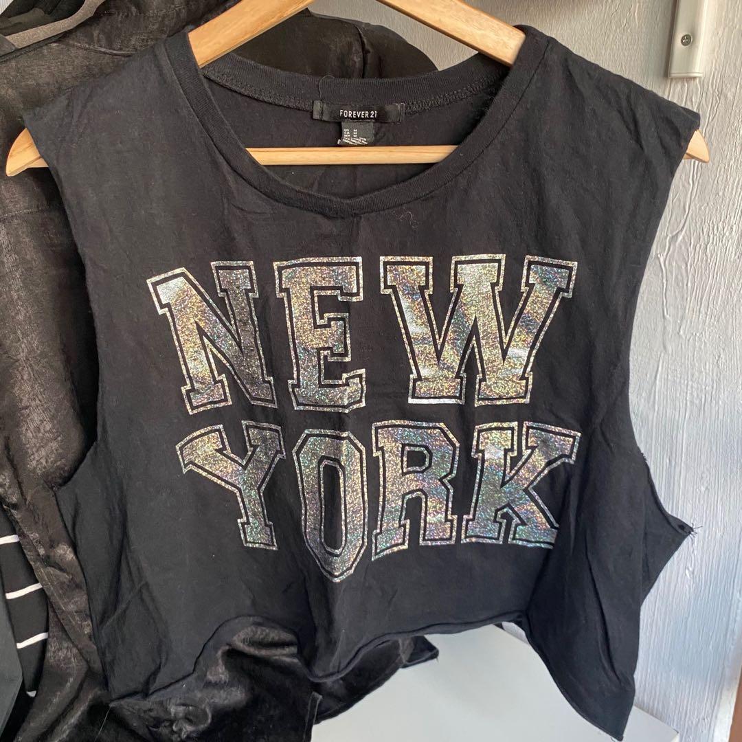 holographic top forever 21