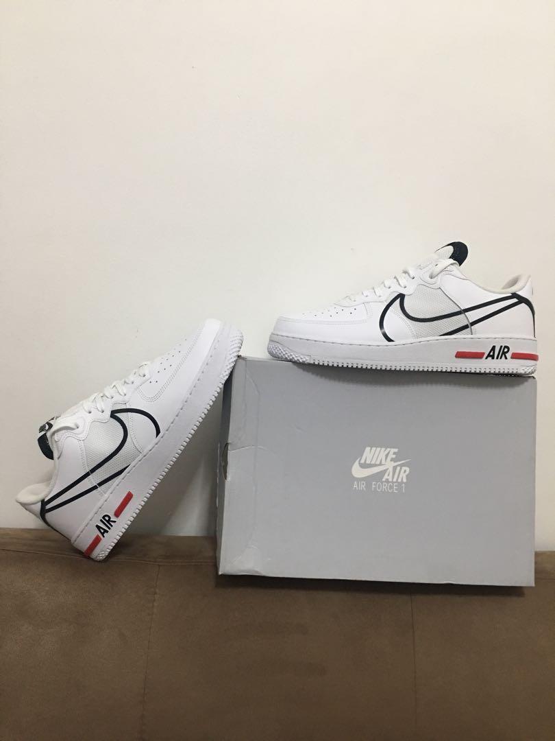 air force one react white black red