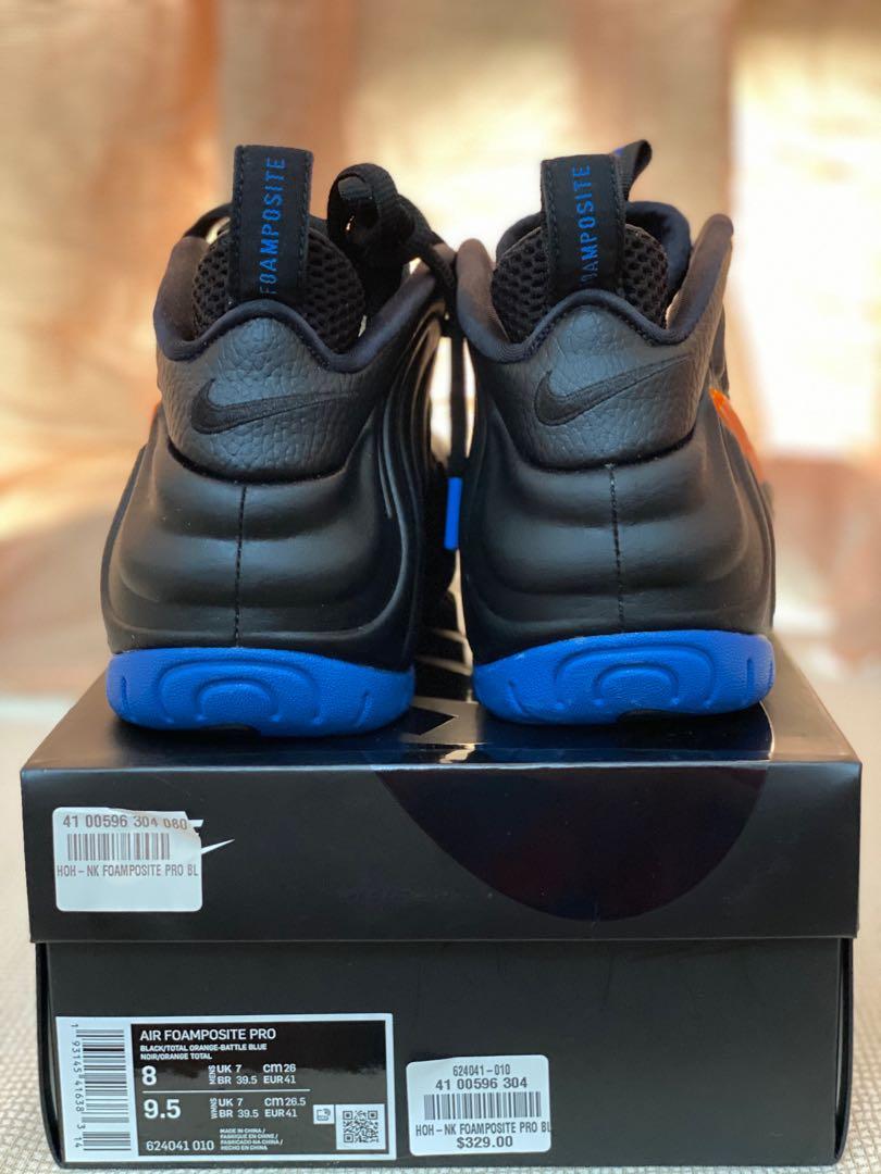 Nike Foamposite Pro knicks, Men's Fashion, Footwear, Sneakers on Carousell
