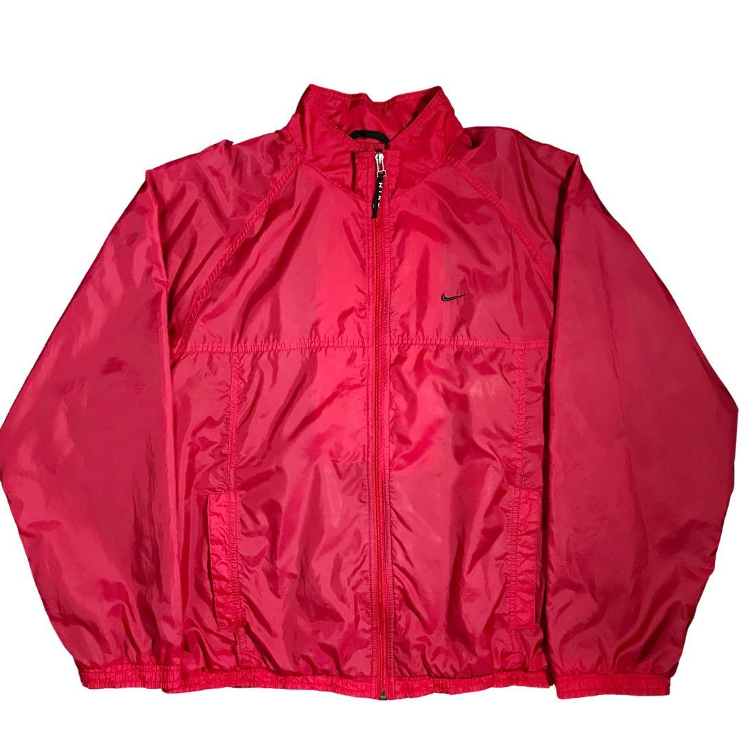 nike red windbreaker