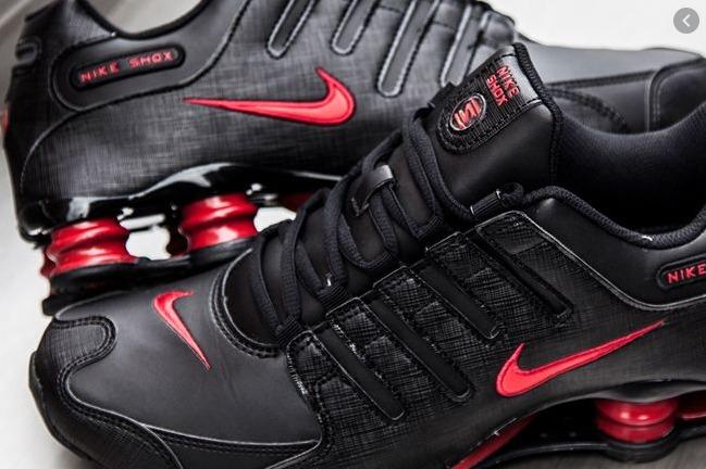 Nike Shox NZ “Black/Gym Red” Matte – AU 