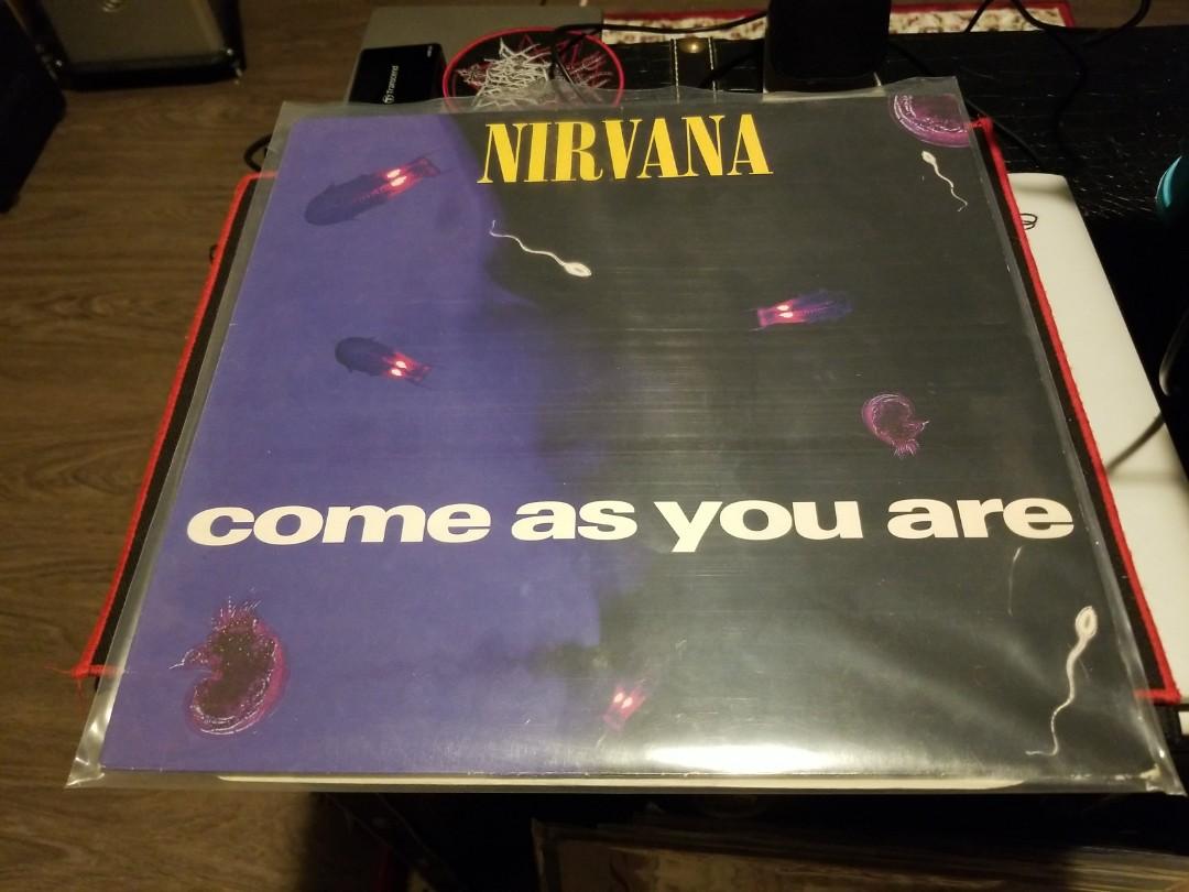 Nirvana Come As You Are 12 Inch Vinyl Single Hobbies Toys Music Media Vinyls On Carousell