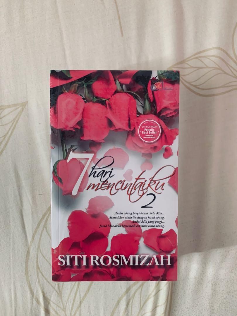Novel Melayu 7 Hari Mencintaiku 2 Books Stationery Books On Carousell